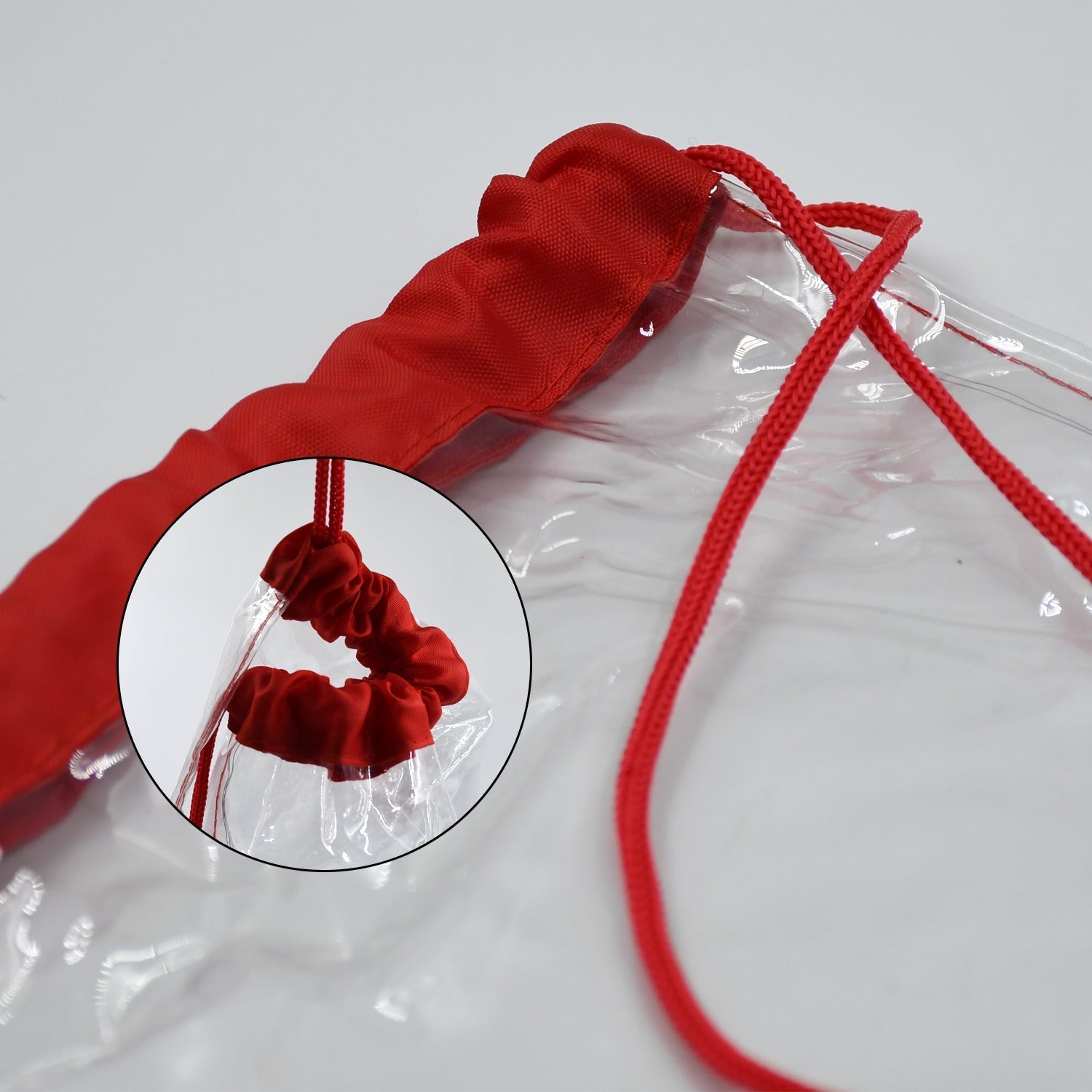 8005 Plastic Waterproof Pouch Transparent Stadium Bags Clear String Bag for Gym Concert Travel Beach Swimming Sport 8005 Plastic Waterproof Pouch Transparent Stadium Bags Clear String Bag for Gym Concert Travel Beach Swimming Sport